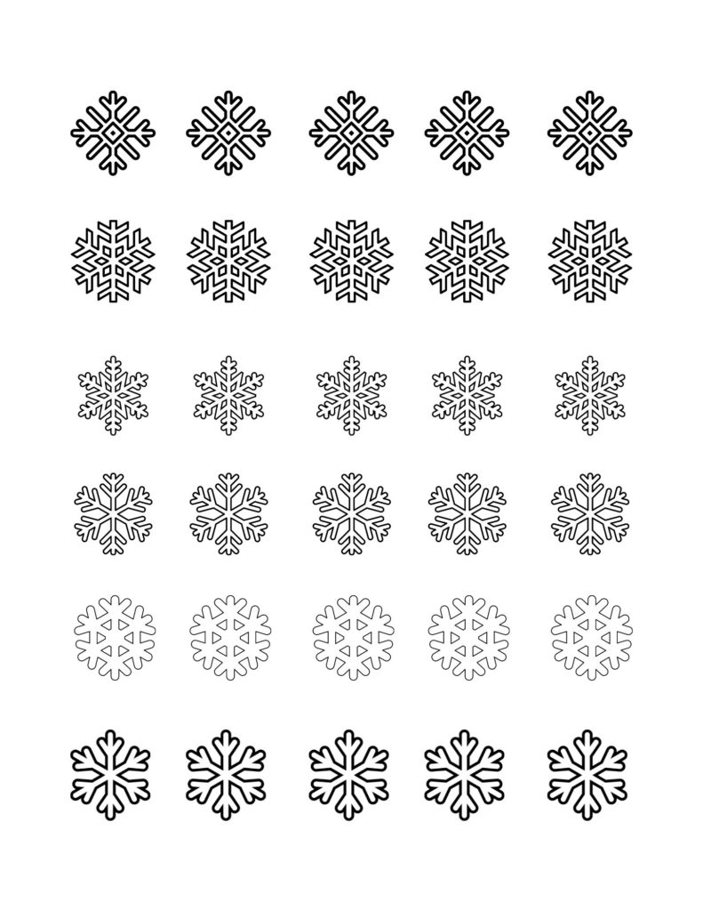 6 Point Snowflake Patterns Free Sample, Example & Format Templates