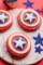 Captain America Shield Cake Template