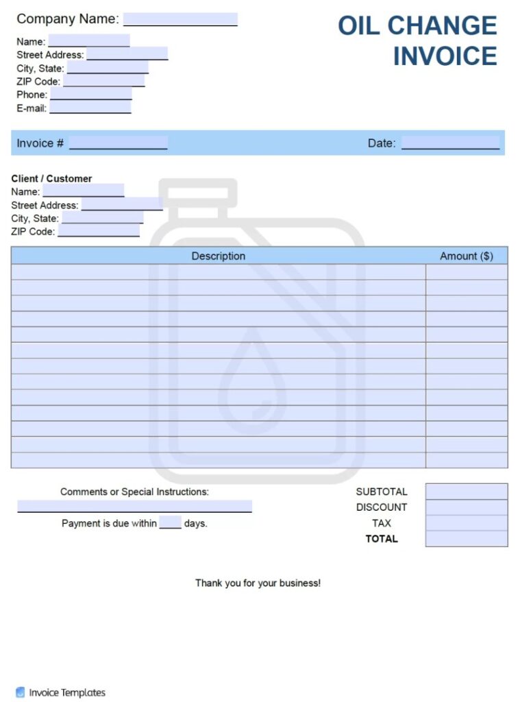 Computer Repair Work Order Template - Free Sample, Example & Format ...