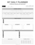 Day Planner Template Word