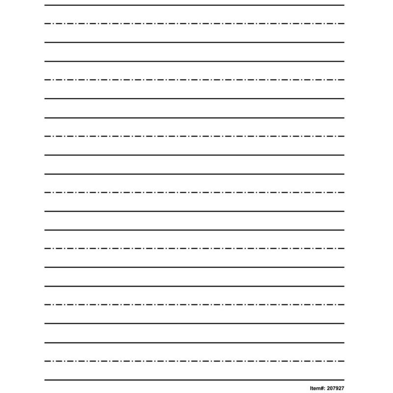 Dotted Lined Paper Printable - Free Sample, Example & Format Templates ...