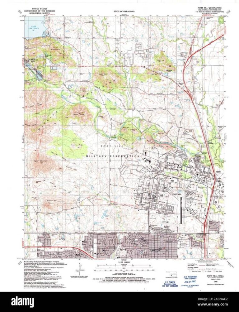 Fort Sill Building Map - Free Sample, Example & Format Templates