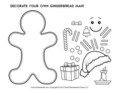 Gingerbread Man Template To Cut Out