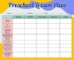 Lesson Plan Template For Toddlers