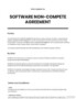 Non Compete Agreement Template Word