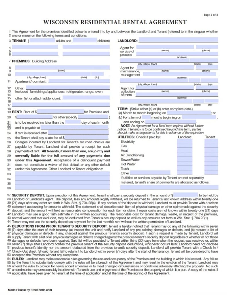 Private Tenancy Agreement Template Free Sample Example Format Templates