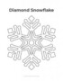 Snowflake Cutouts Printable