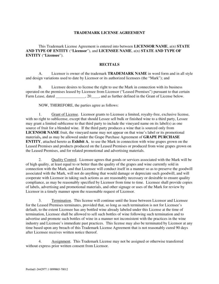 T&m Contract Template Free Sample, Example & Format Templates