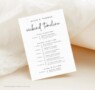Wedding Weekend Itinerary Template For Guests