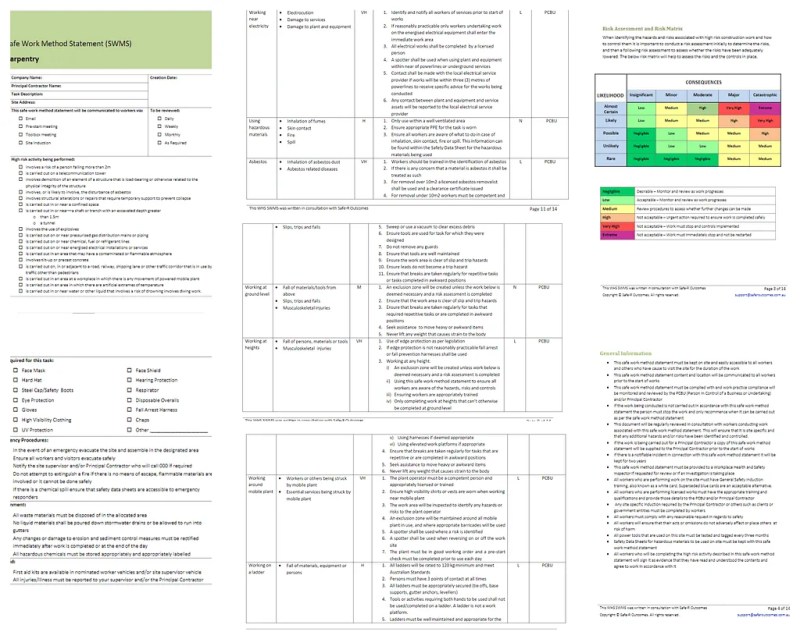 Carpentry Contract Template Free Sample, Example & Format Templates