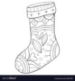 Christmas Stockings Coloring Printables