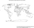 Fill In The Blank World Map