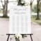 Free Wedding Seating Chart Template Word