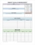 Goal Setting Worksheet Template