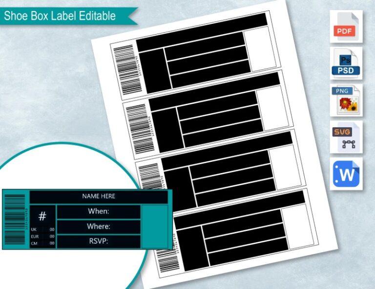 How To Make A Label Template In Word Free Sample Example Format 