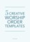 Order Of Service Templates Free