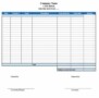 Petty Cash Accounting Template