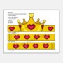 Printable Valentine Heart Template