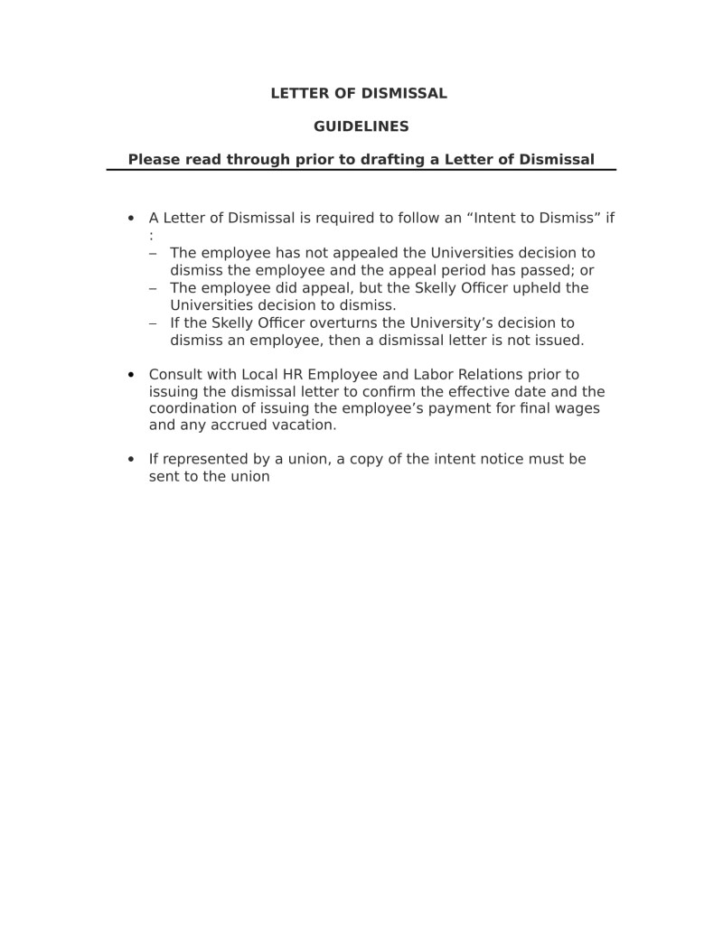 Sample Letter Of Appeal For Dismissal From Work Free Sample Example 