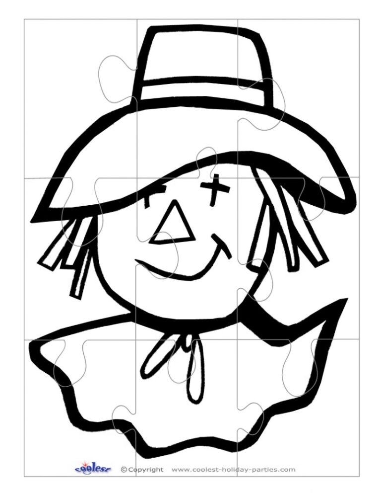 Scarecrow Hat Pattern Printable Free Sample Example Format Templates