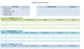 Travel Schedule Template Excel