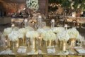 White And Gold Wedding Flowers
