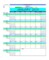 Workout Schedule Template Excel