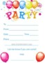 Birthday Party Invitations Templates Free Download