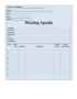 Blank Agenda Template: A Comprehensive Guide To Effective Planning
