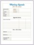 Informal Agenda Template: Creating A Structured But Relaxed Meeting Agenda