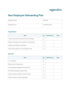 How To Create An Agenda Template For New Employee Onboarding Sessions