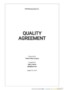 High-Quality Agreement Template