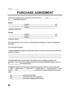 Purchase Agreement Contract Template